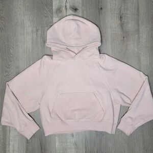 Aerie pink cropped hoodie